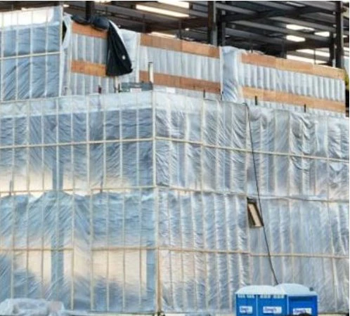 10 Mil Plastic Sheeting - Reinforced Diamond Pattern - Image 3