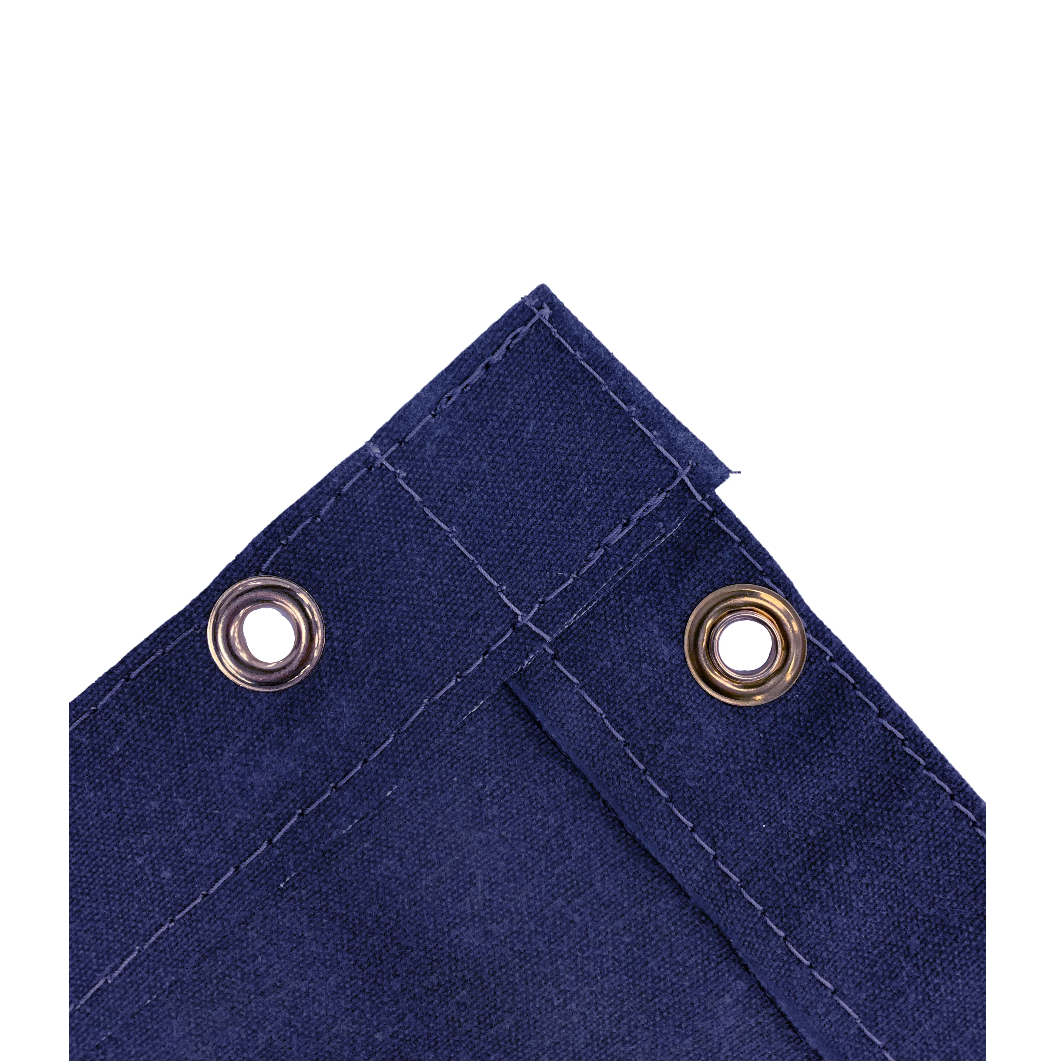 Blue Canvas Tarps, Waterproof 16 oz - Image 3
