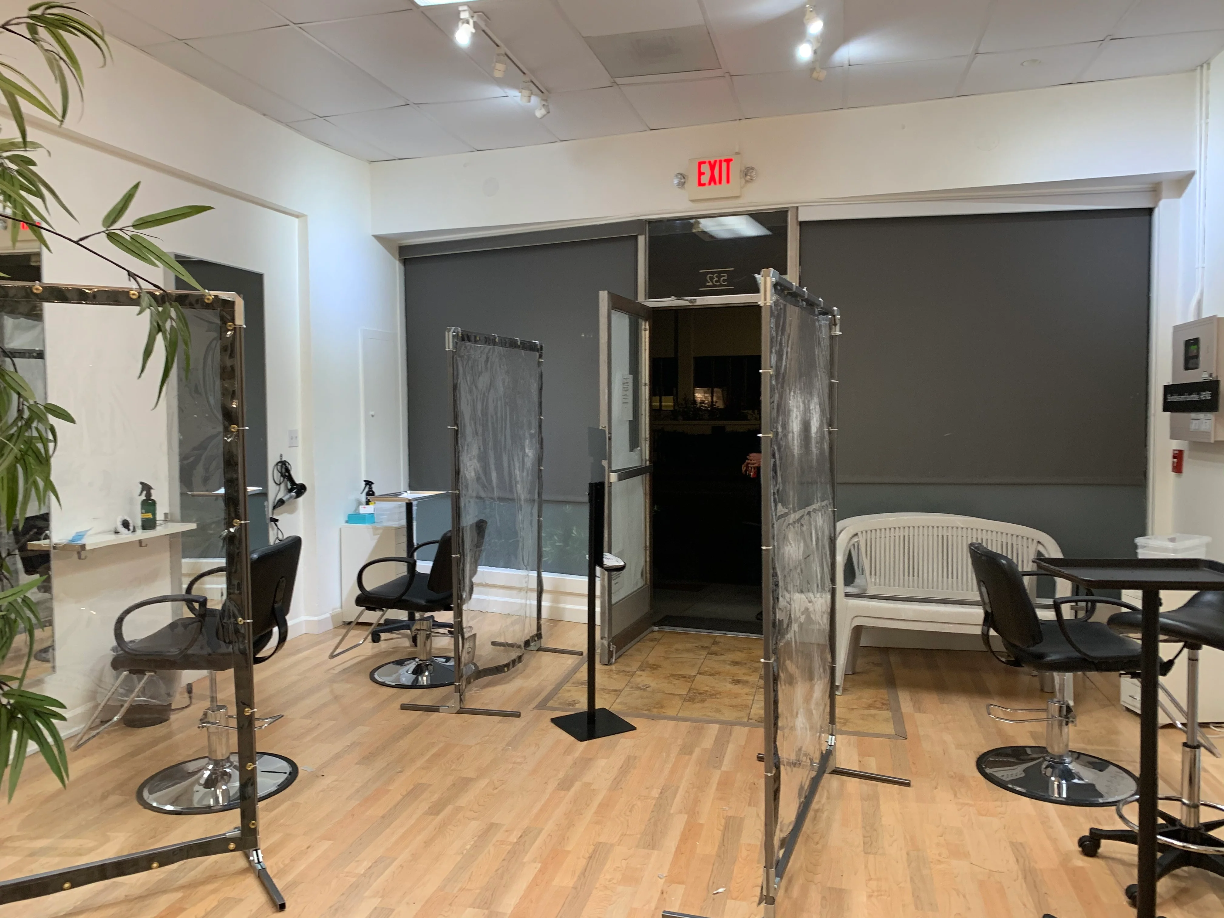 Clear Room Divider & Personal Safety Partition - Free Standing - Image 3