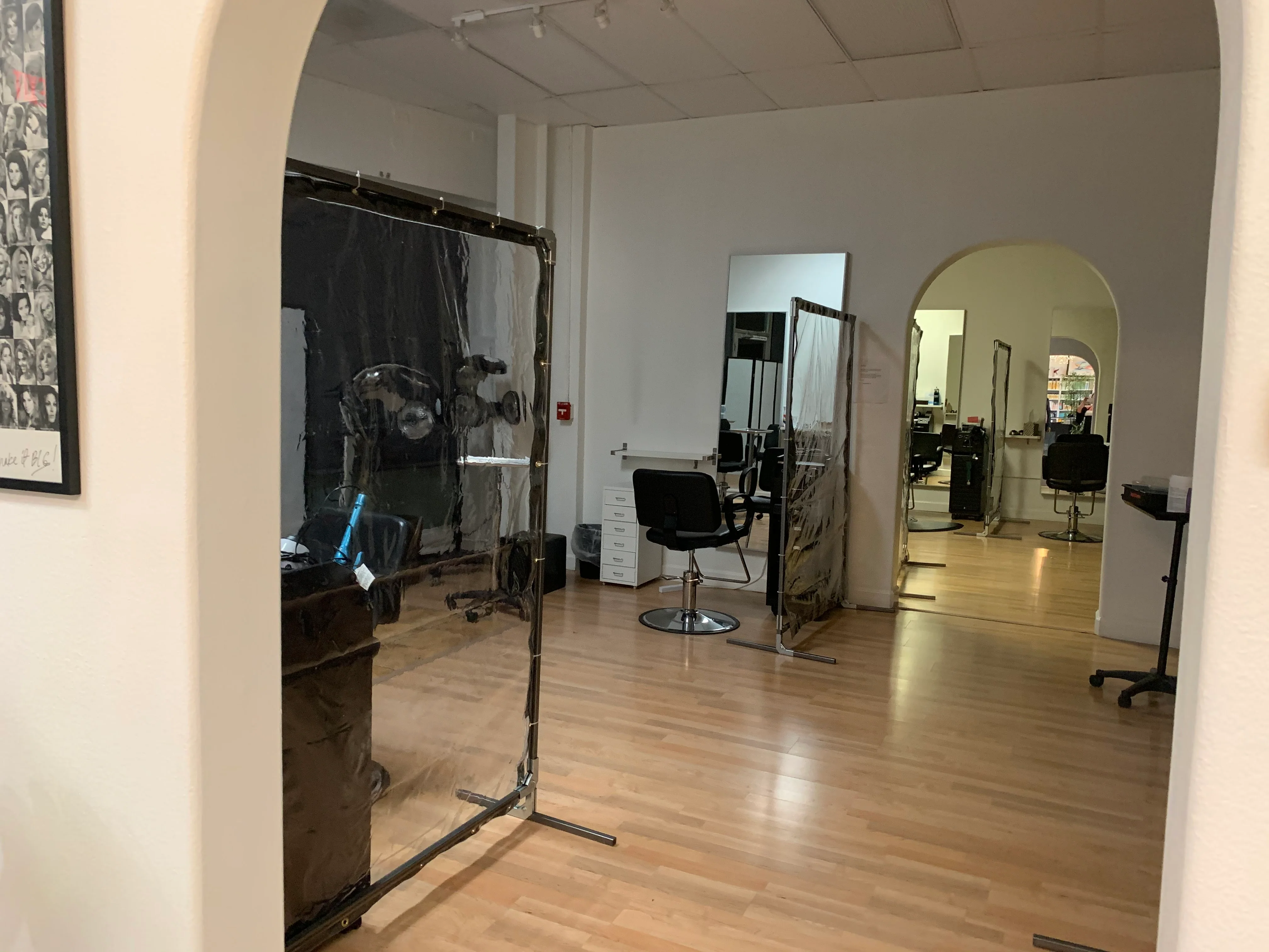 Clear Room Divider & Personal Safety Partition - Free Standing - Image 4