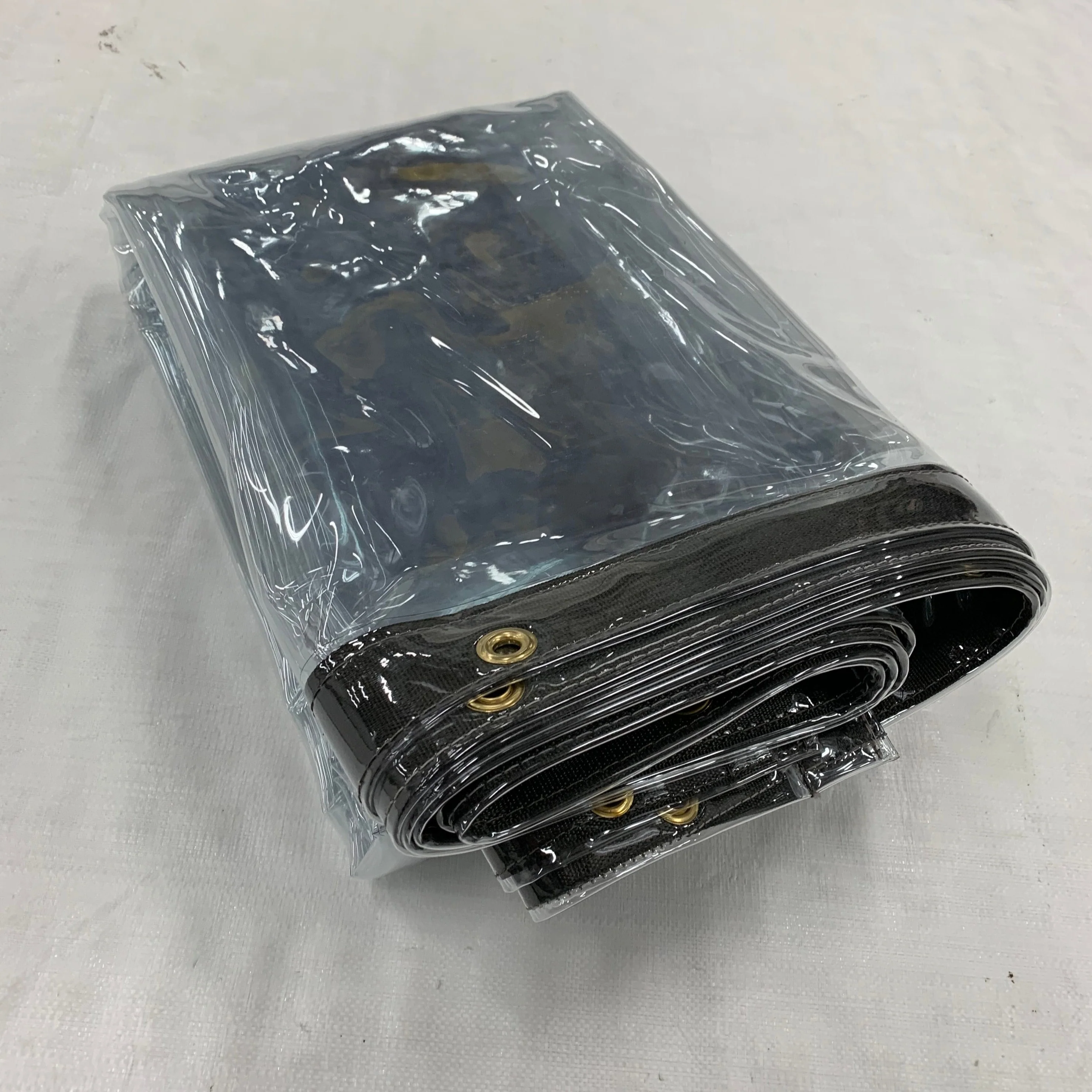Custom Clear Vinyl Tarps with Grommets - Image 3