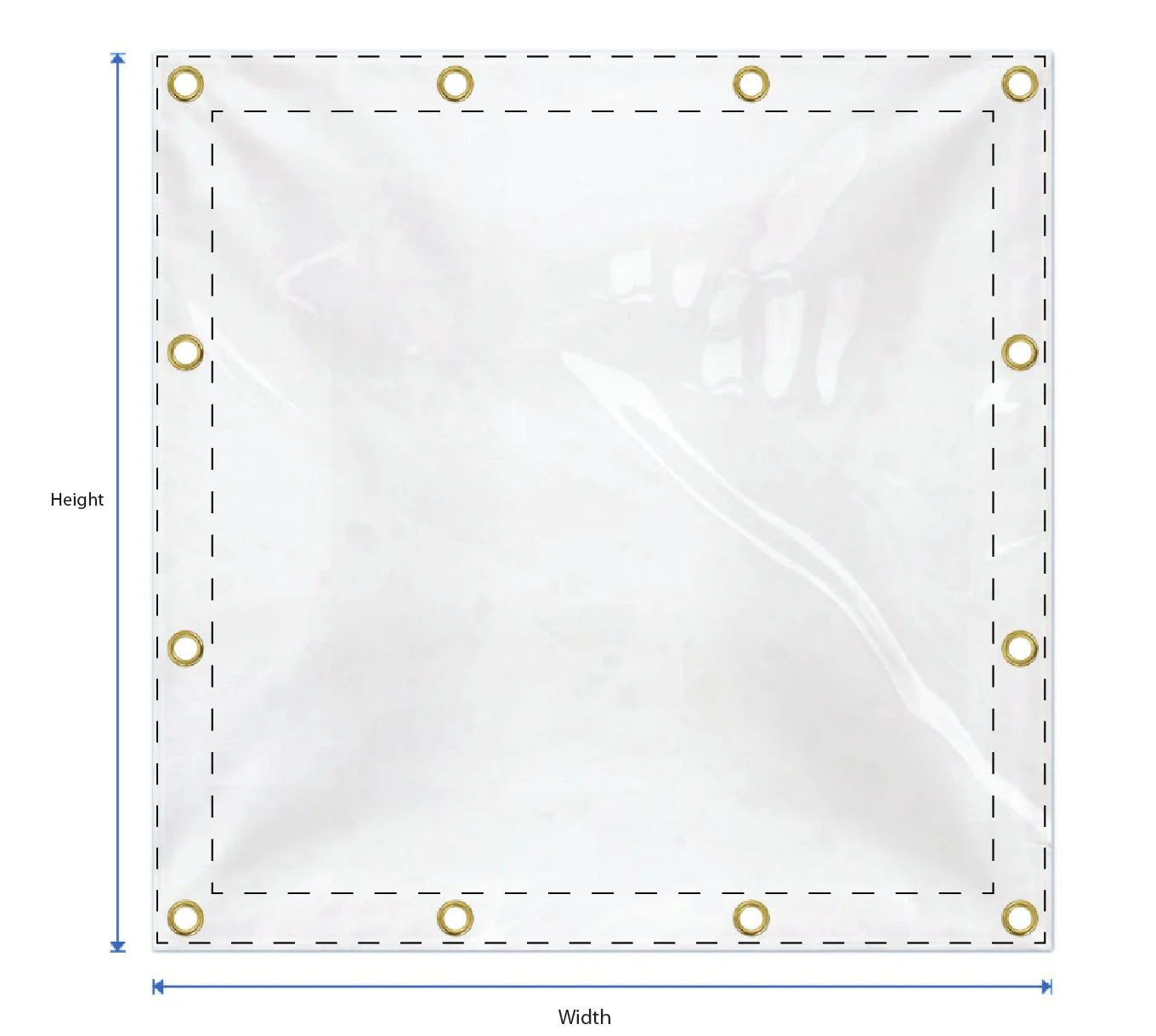 Extreme Cold Clear Vinyl Tarps - Image 5