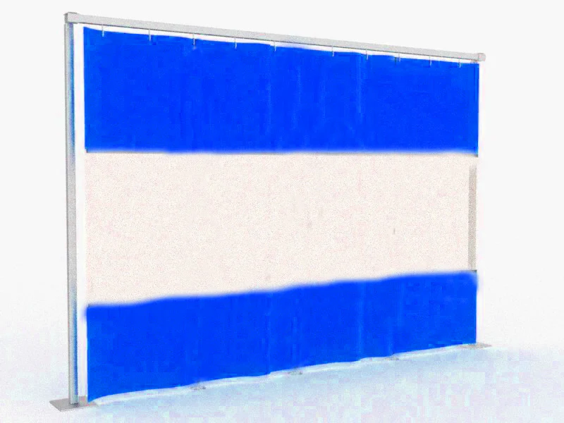 Free Standing Industrial Curtains - Image 2