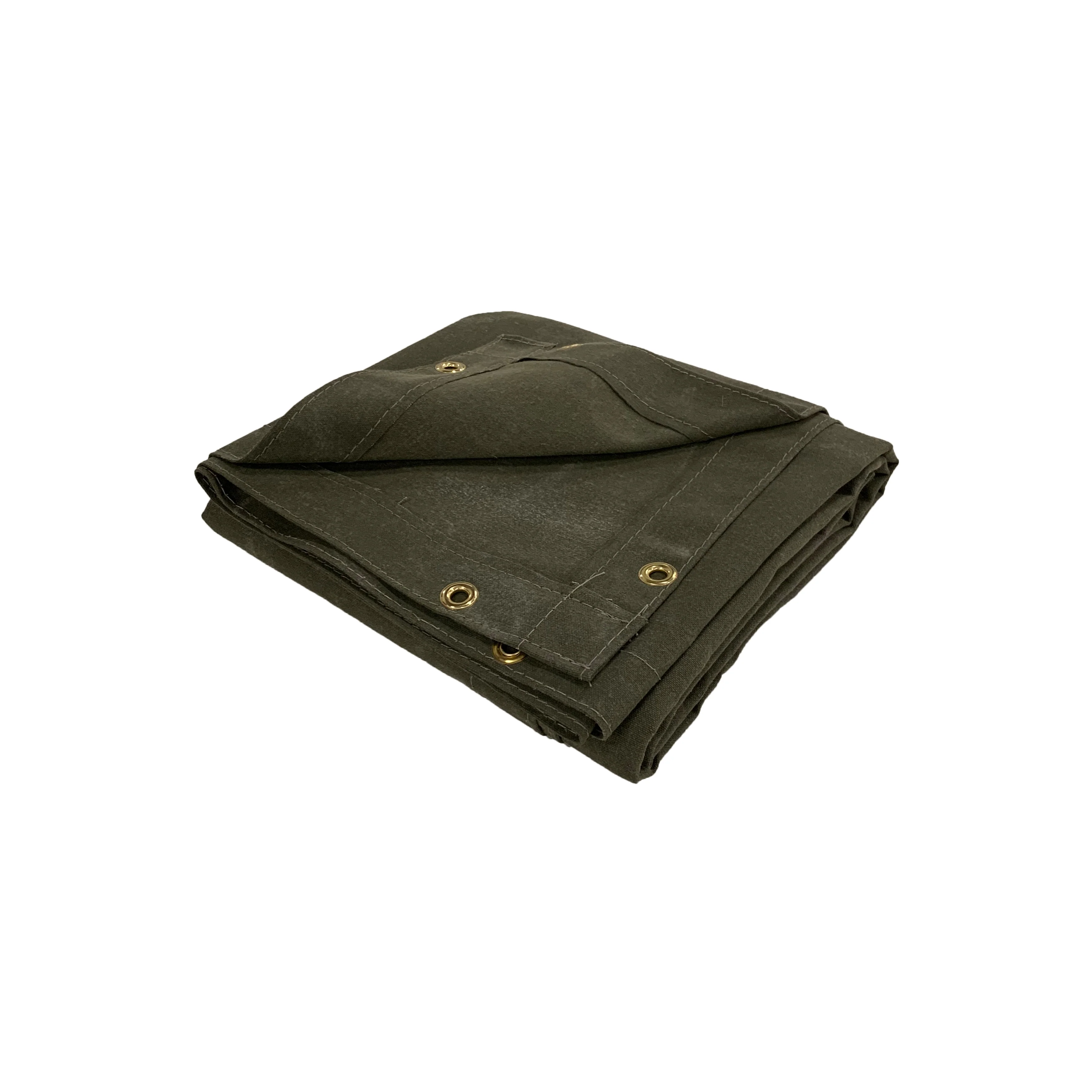 Canvas Tarps 16 oz, Olive Drab, Water Resistant - Image 3