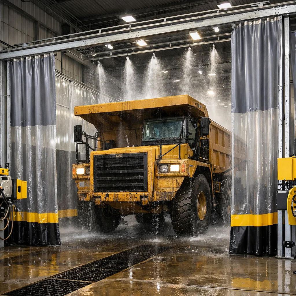 Heavy Equipment Wash Bay Enclosures