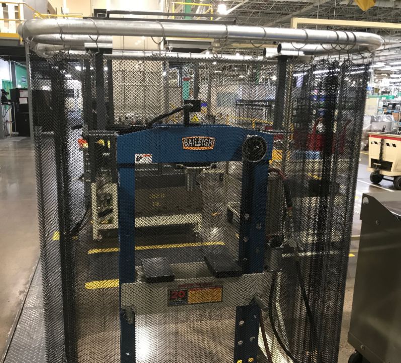 Hydraulic Press Guard Curtains - Image 7
