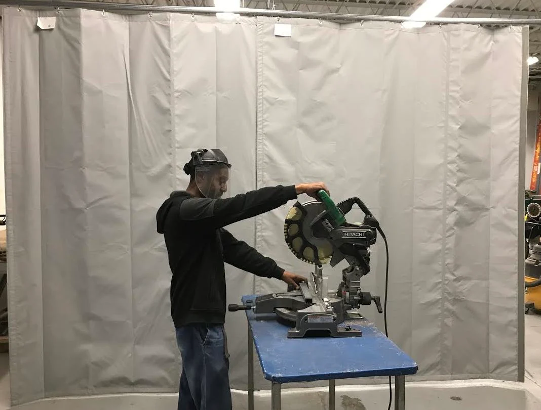 Industrial Soundproof Folding Curtains - Image 5