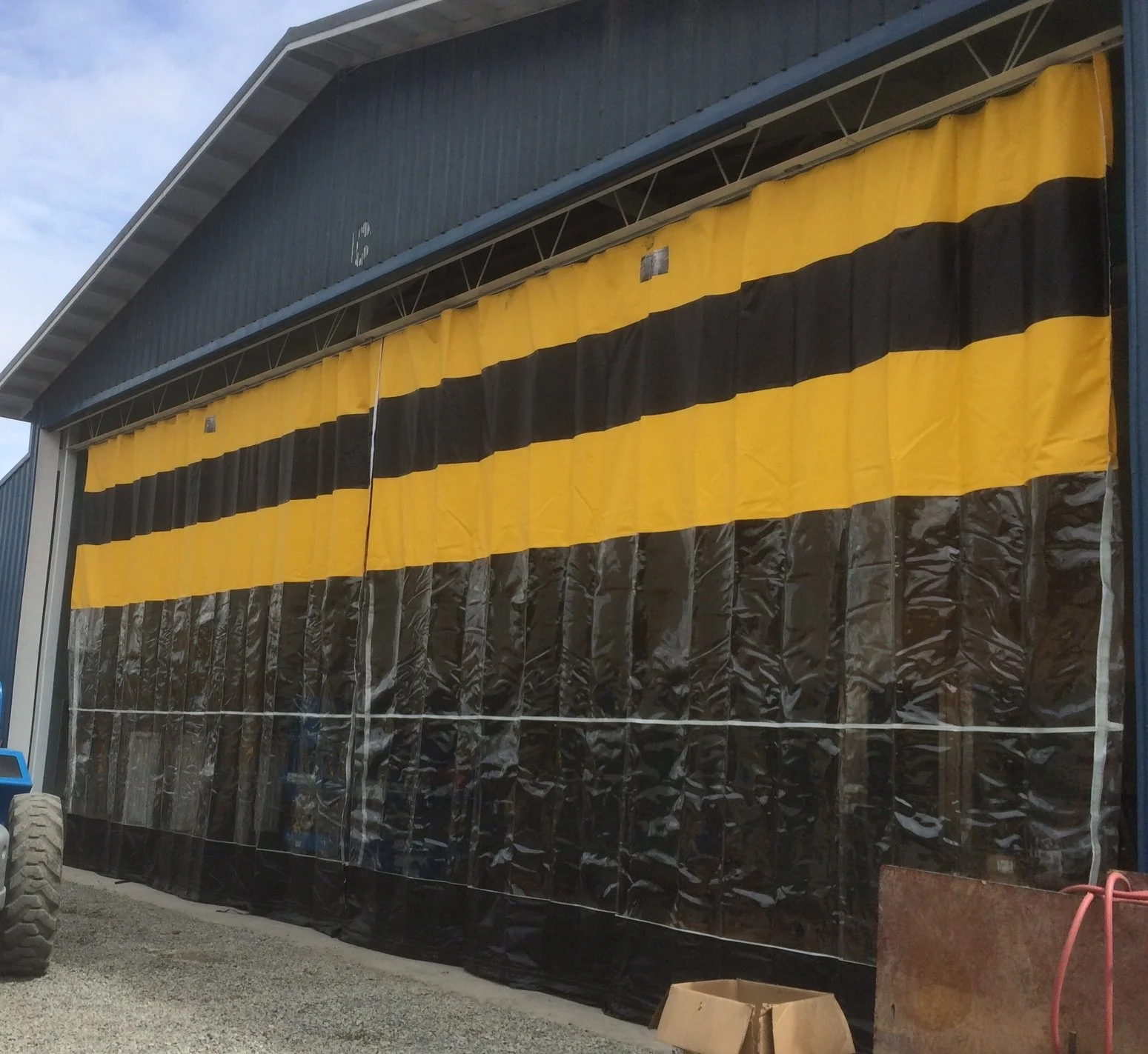 Outdoor Industrial Curtains - Exterior Curtain Walls - Image 4