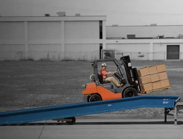 Portable Yard Ramps 25,000 Lb Capacity Steel - Image 2