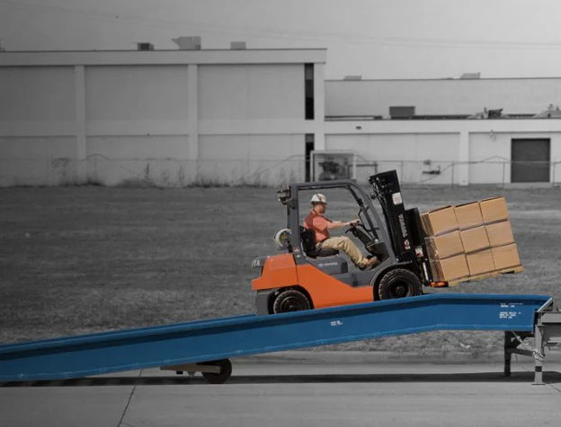 Portable Yard Ramps 30,000 Lb Capacity Steel - Image 2