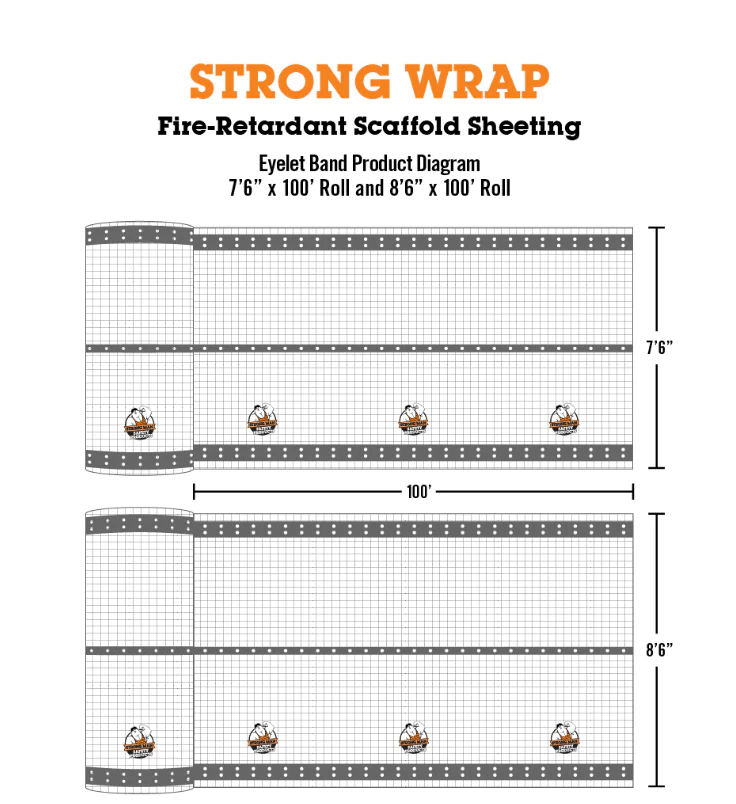 Scaffold Wrap Sheeting - Image 4