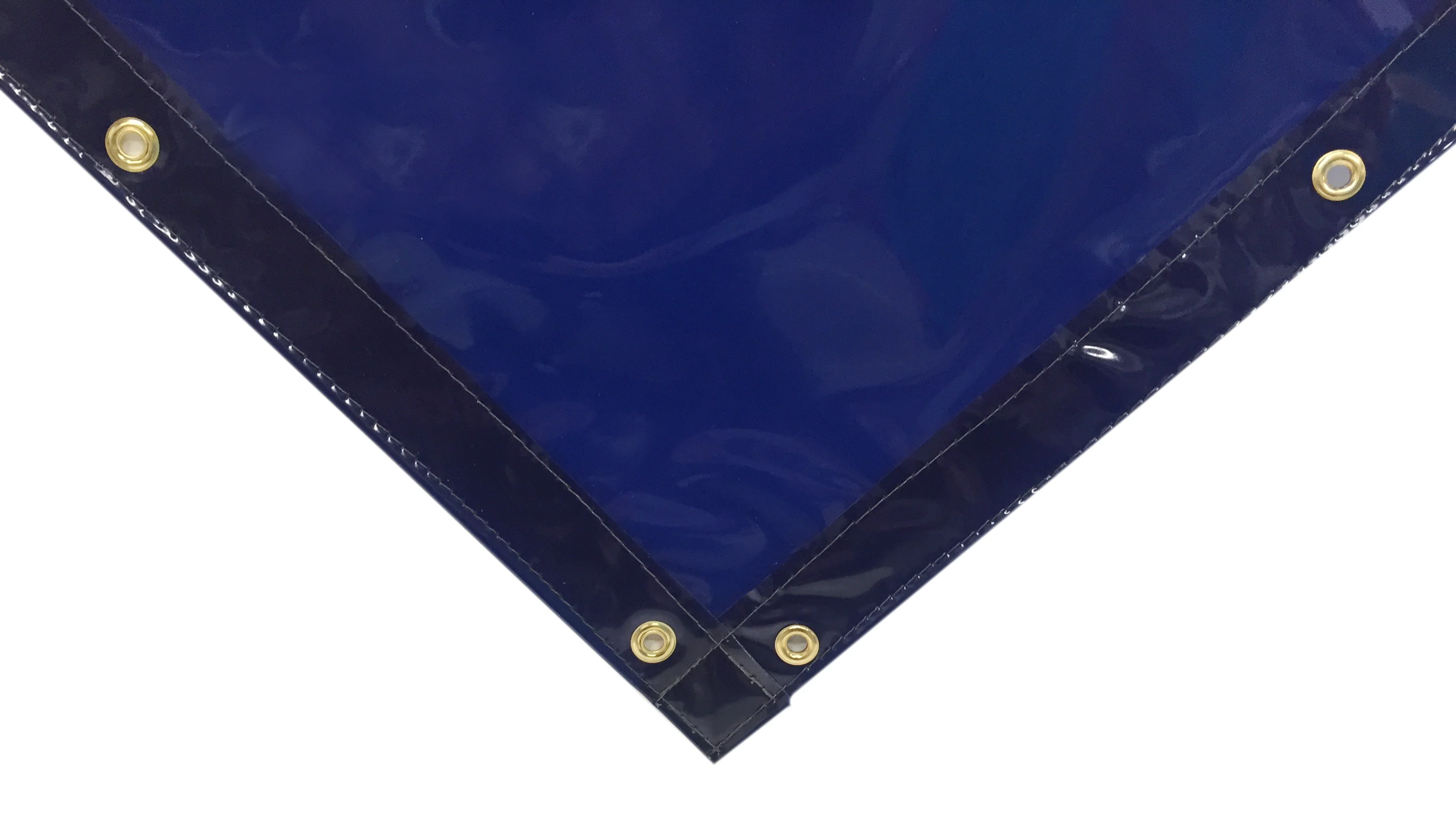 Welding Screens & Frame, Transparent 14 Mil Blue, See-Thru Weld Screens - Image 3