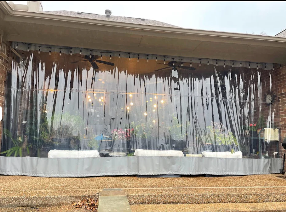 Winter Screen Porch Enclosure Curtains - Image 3